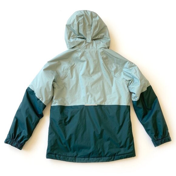 REI Co-Op Kids Insulated Rain Jacket Hooded Waterproof Windproof Warm Size M - Picture 3 of 16